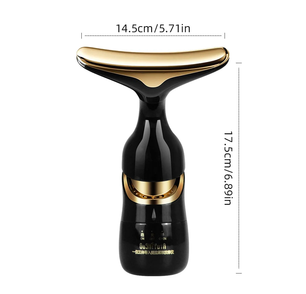 3-in-1 Face Massager – Neck, Facial, and Eye Massage - Euphoryas Permanent Makeup by Yas