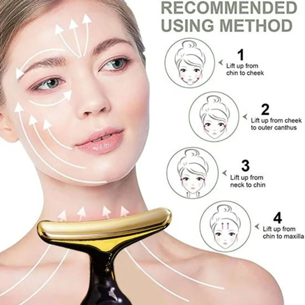 3-in-1 Face Massager – Neck, Facial, and Eye Massage - Euphoryas Permanent Makeup by Yas