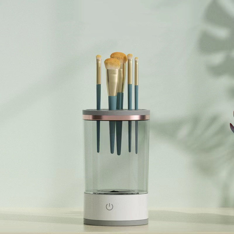 Portable Electric Makeup Brush Cleaner – USB Rechargeable Eye Shadow Brush Cleaning Tool - Yas & Co.