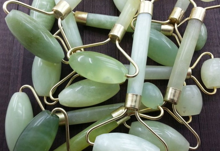 Beauty Jade Massage Facial Massage Beauty Massage Roller - Yas & Co.