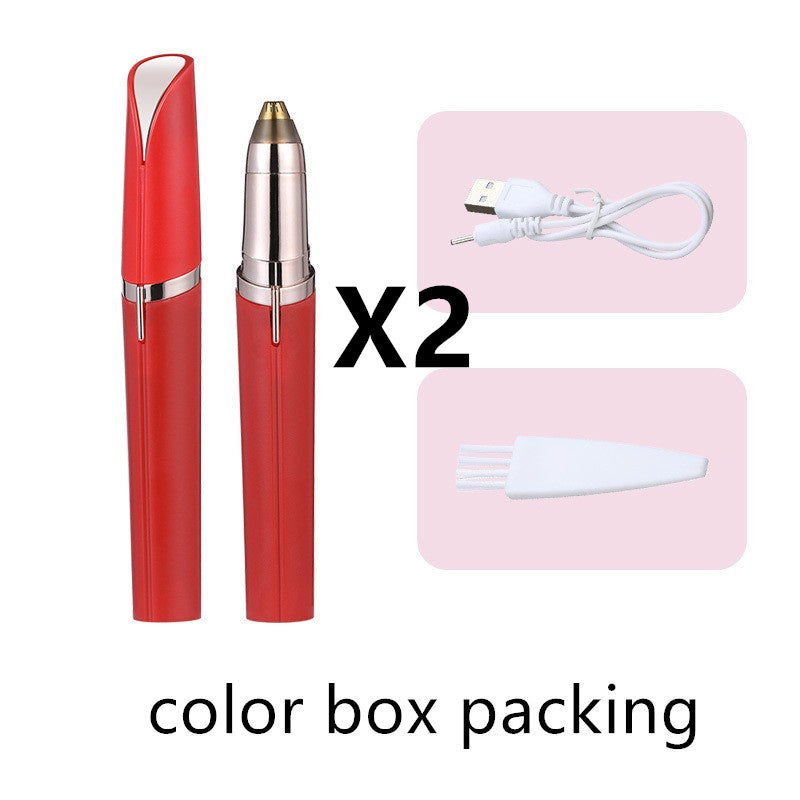 Professional Eyebrow Epilator & Shaper – Complete Makeup Kit for Women, Eyebrow Trimmer & Facial Razor - Yas & Co.