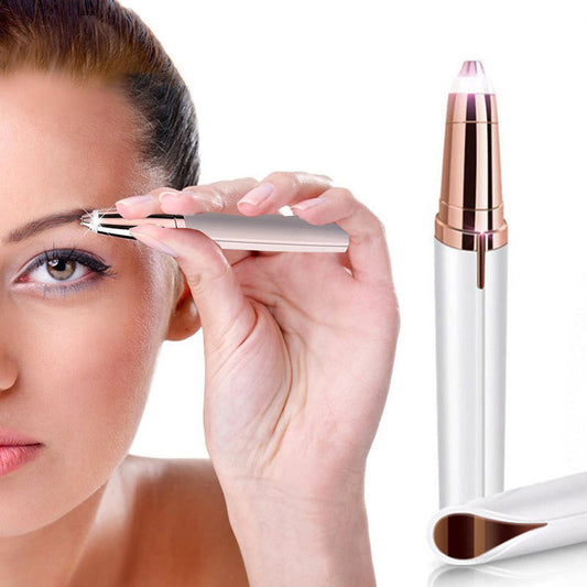 Professional Eyebrow Epilator & Shaper – Complete Makeup Kit for Women, Eyebrow Trimmer & Facial Razor - Yas & Co.