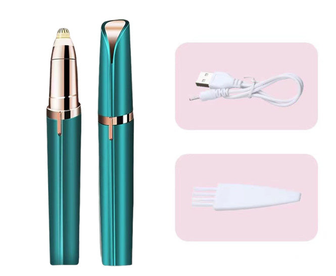 Professional Eyebrow Epilator & Shaper – Complete Makeup Kit for Women, Eyebrow Trimmer & Facial Razor - Yas & Co.
