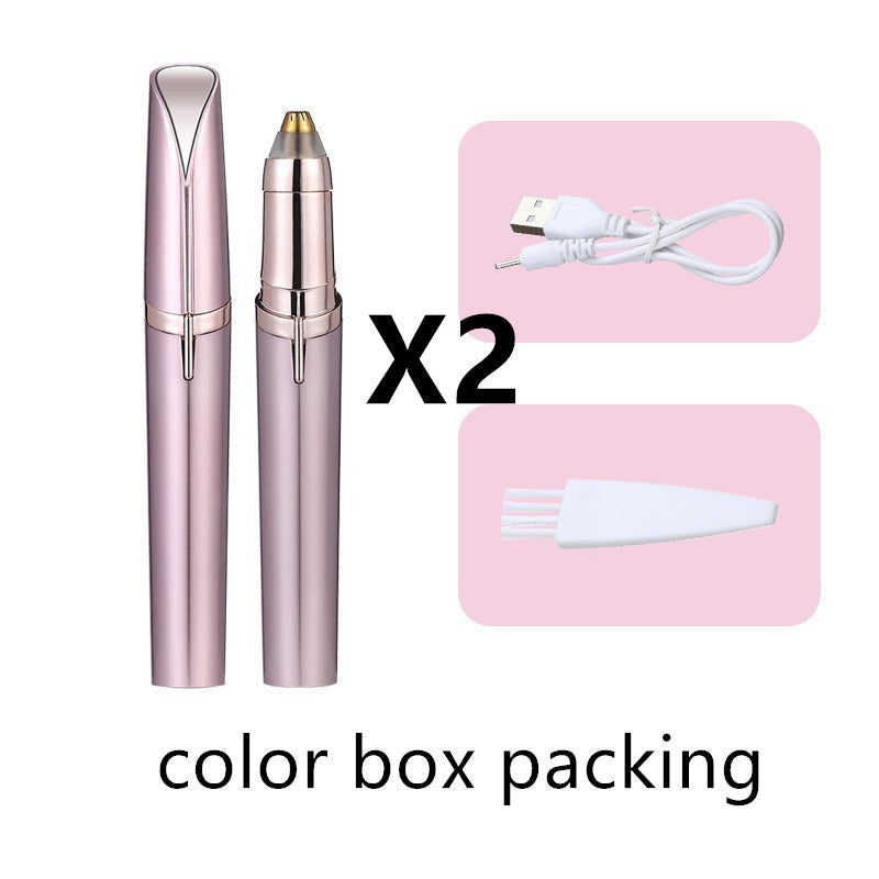 Professional Eyebrow Epilator & Shaper – Complete Makeup Kit for Women, Eyebrow Trimmer & Facial Razor - Yas & Co.