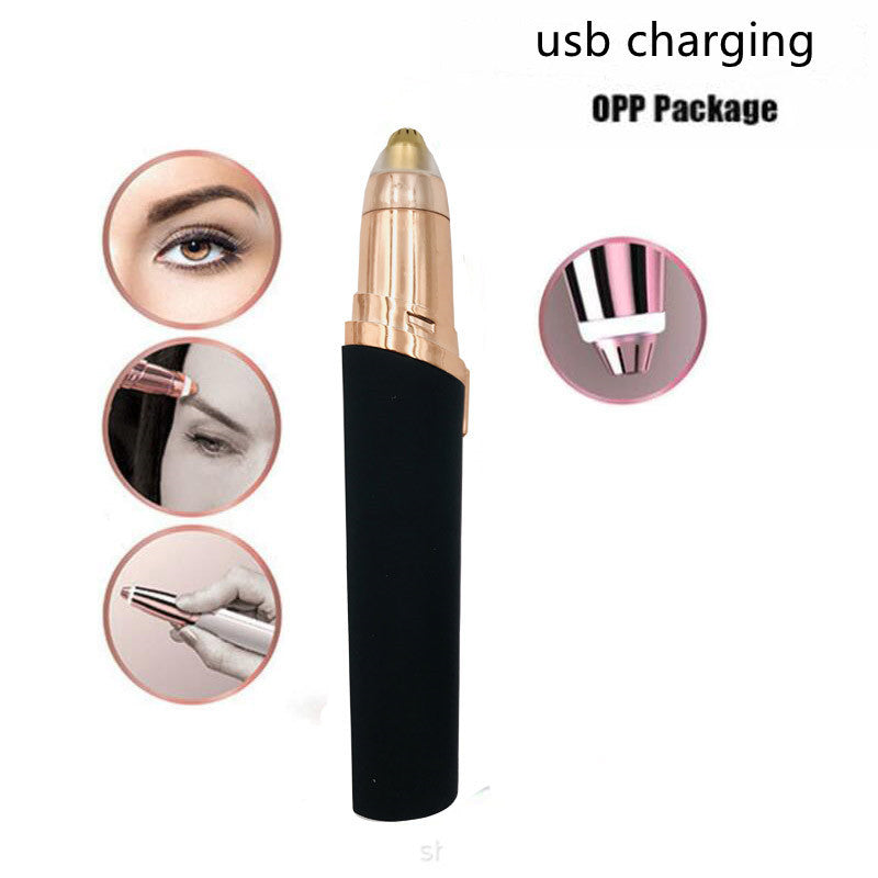 Professional Eyebrow Epilator & Shaper – Complete Makeup Kit for Women, Eyebrow Trimmer & Facial Razor - Yas & Co.
