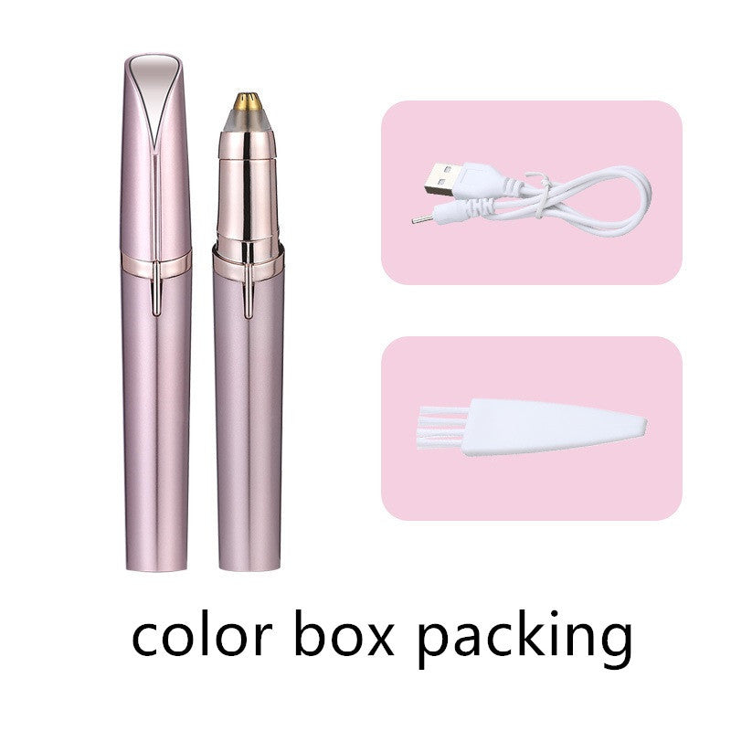 Professional Eyebrow Epilator & Shaper – Complete Makeup Kit for Women, Eyebrow Trimmer & Facial Razor - Yas & Co.