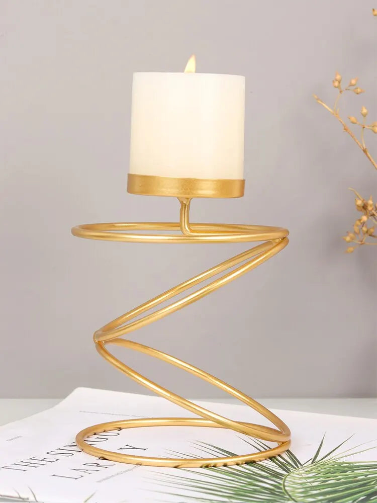 INS Luxury Style Metal Candle Holders – - Euphoryas Permanent Makeup by Yas