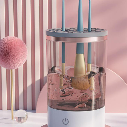 Portable Electric Makeup Brush Cleaner – USB Rechargeable Eye Shadow Brush Cleaning Tool - Yas & Co.