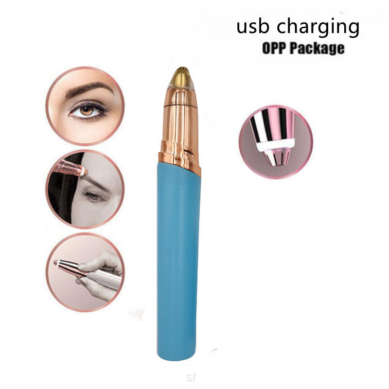 Professional Eyebrow Epilator & Shaper – Complete Makeup Kit for Women, Eyebrow Trimmer & Facial Razor - Yas & Co.