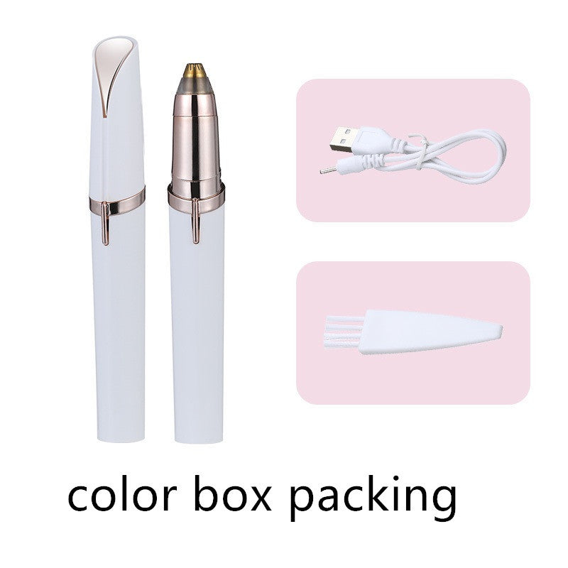 Professional Eyebrow Epilator & Shaper – Complete Makeup Kit for Women, Eyebrow Trimmer & Facial Razor - Yas & Co.